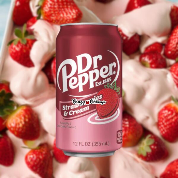 Dr. Pepper Strawberries and Cream